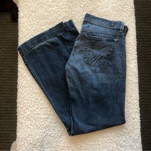 7 For All Mankind Medium Wash Dojo 28x33